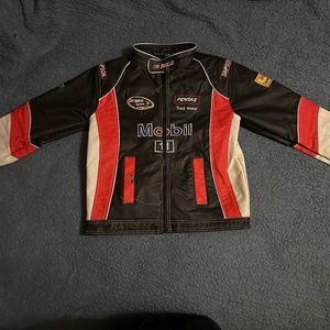 Leather NASCAR Jacket